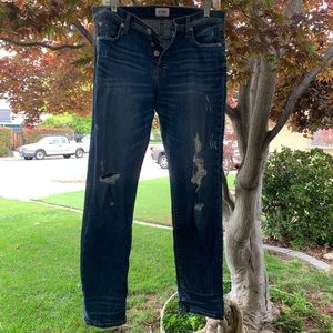 Hudson Riley distressed jeans size 27